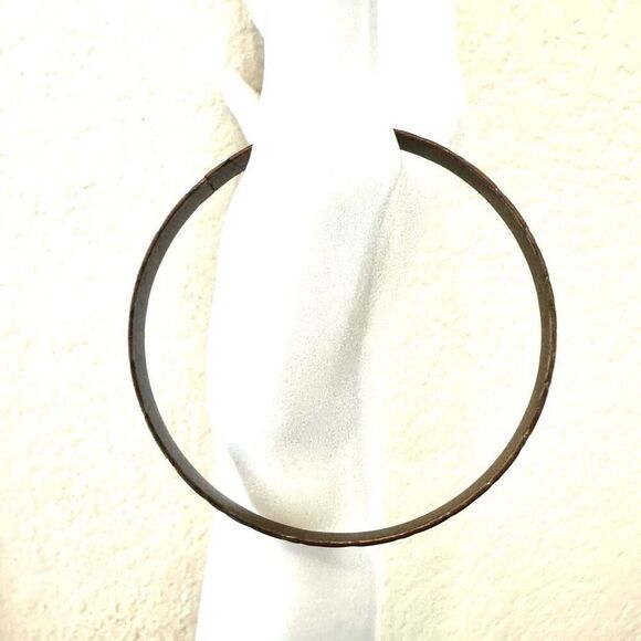 Copper bangle bracelet - Picture 6 of 8